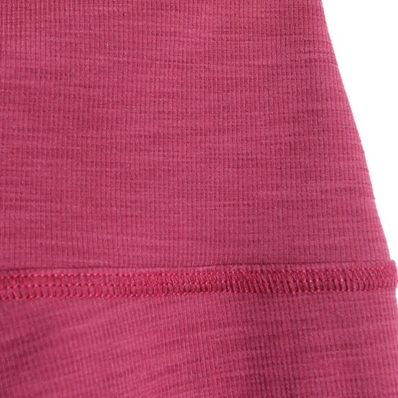 Beyond Yoga Heather Rib High Waisted Midi Leggings Rosewood Red Size Small - Picture 10 of 16